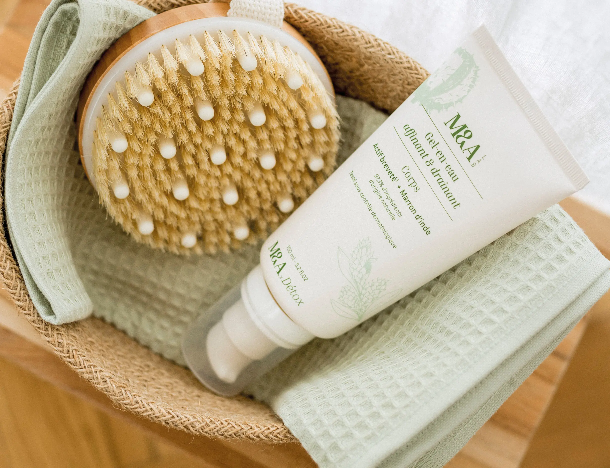 drainage lymphatique et gel affinant et drainant