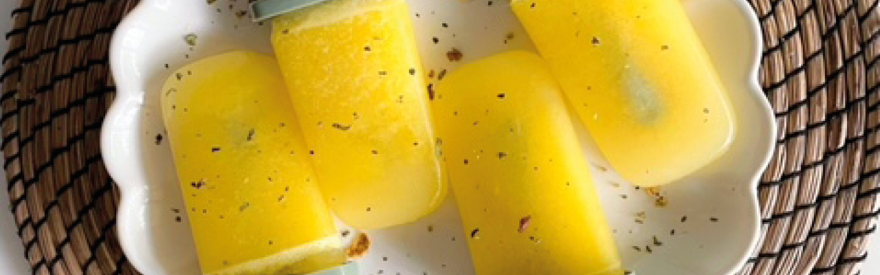 glace infusée au concombre, basilic et mangue, la recette tendance de l'été