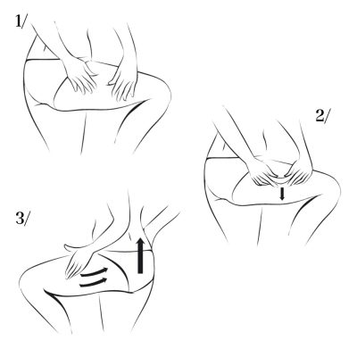 Les différents gestes de massage pour appliquer la crème minceur et relaxante